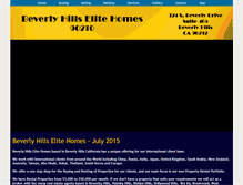 Tablet Screenshot of beverleyhillselitehomes.com